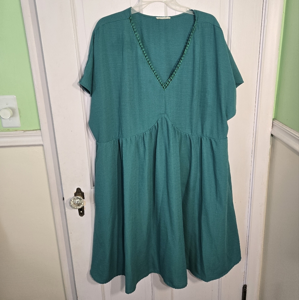 Chicsoul Green Mini Dress Size 2x